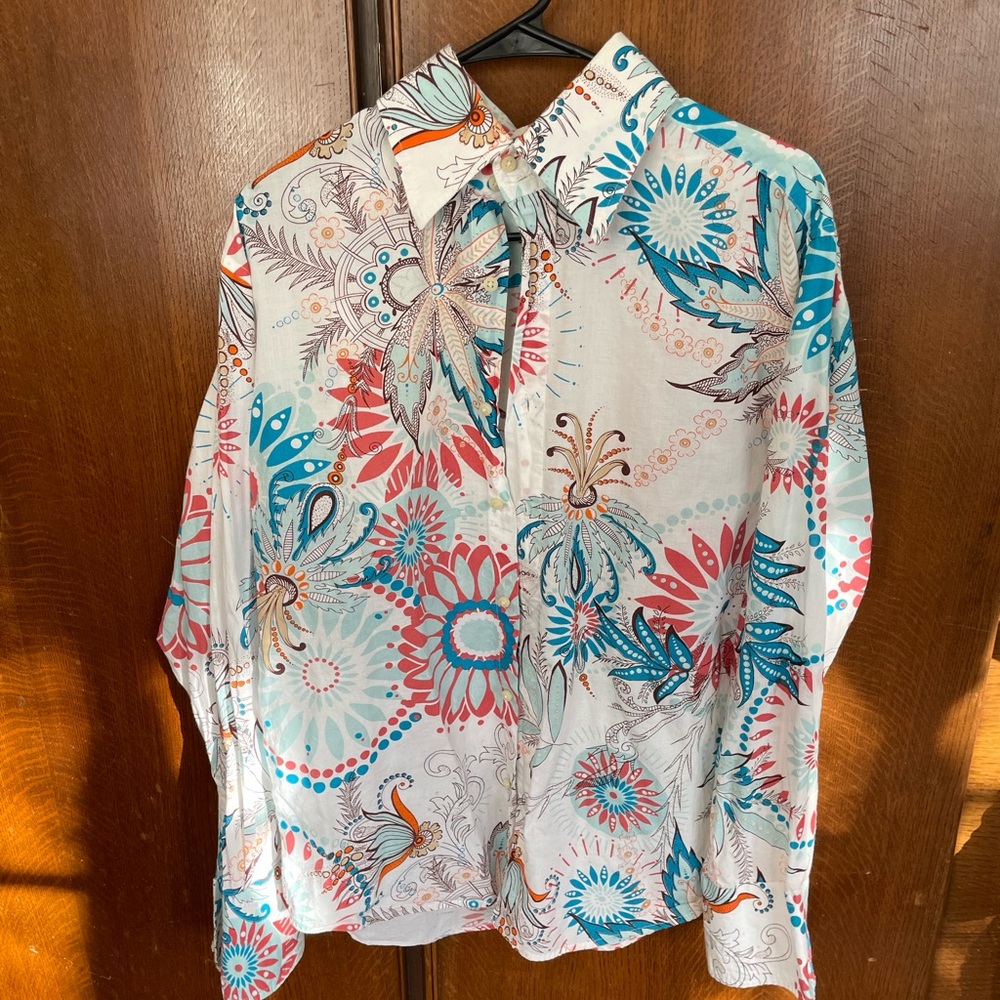 Seven Diamonds Men’s Long Sleeve Cotton Shirt